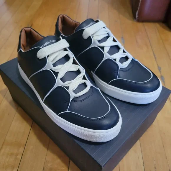 Ermenegildo Zegna | Shoes | Ermenegildo Zegna Mens In Navy  display picture 1